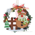 Kerstdeur krans hanger wijnstok ring haak